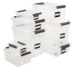 Storage box ProBox 21L w/lid transparent ( 4922009 ) - Img 2