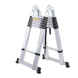SuperStep Duple Aluminijumske Teleskopske Merdevine 2,5+2,5 XL ( 1788 )