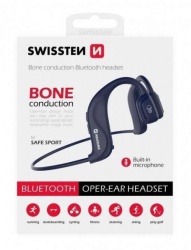 Swissten bluetooth slušalice bone plava ( 80145 )-2