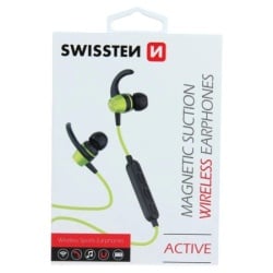 Swissten bluetooth slušalice za trčanje active zelena ( 80110 )-2