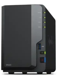 Synology NAS DS-223 2 HDD/Lan/3xUSB Storage -1