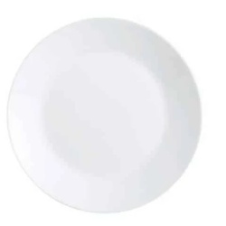 Tanjir plitki zelie beli 25cm 1/1