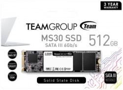 TeamGroup M.2 2280 512GB MS30 NGFF SSD SATA3 530/430MB/s TM8PS7512G0C101 - Img 2