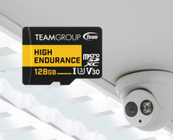 TeamGroup MICRO SDXC 128GB High Endurance UHS-I U3 V30,100/50MB/s, THUSDX128GIV3002 ZA VIDEO NADZOR! - Img 2