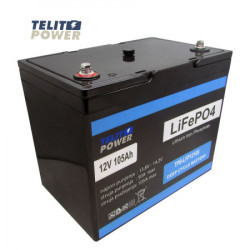 TelitPower 12V 105Ah TPB-LFP12105 LiFePO4 akumulator ( P-3319 ) - Img 3
