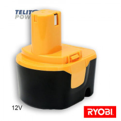 TelitPower 12V 2000mAh - baterija za ručni alat Ryobi 1400652 ( P-1639 ) - Img 3