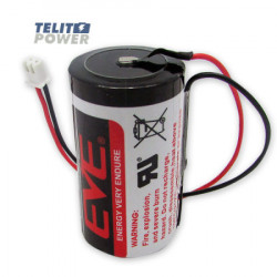 TelitPower baterija Litijum ER34615 sa konektorom za toplotna merila Danfoss Infocal 5 3.6V 19000mAh ( P-1088 ) - Img 4