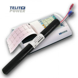 TelitPower baterija NiCd 6V 2000mAh Panasonic Cadnica za Innomed Heartscreen 80G EKG/ECG ( P-0466 ) - Img 1