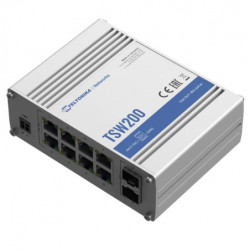 Teltonika TSW200 Industrial gbit ethetnet PoE+ Switch ( 4627 ) - Img 1