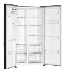 Tesla RB5210FHXI side-by-side/ Total No Frost/ E/ 344l + 169l/ 90x66x177/ inox frižider ( RB5210FHXI )-3