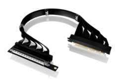 Thermaltake PCI-E4.0 Dual 90 Degree 400mm/90Adapter/Black/AC-077-CO1OTN-C Riser