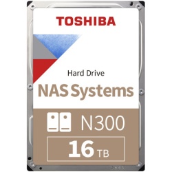 Toshiba n300 16tb cmr, 3.5'', 512mb, 7200rpm ( HDWG51GUZSVA )