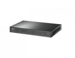 TP-Link 10-Port Gigabit POE+ switch, 8 Gigabit PoE+ Ports, 1Gigabit RJ45 port 1 Gigabit SFP Slots ( TL-SG1210P )