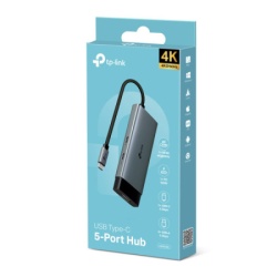 TP-Link uh5020c usb-c hdmi/2xusb 3.0/usb-c/pd 100w Docking station -3