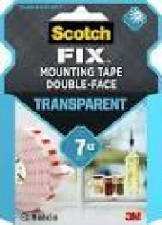 Traka za montažu transparent 19mm x1,5m Scotch ( 05LTS714 ) - Img 2