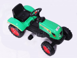Traktor 02 na pedale za decu - Zeleni - Img 3