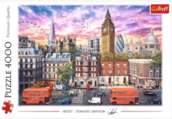 Tref line puzzle 4000 walking around london ( T45010 )-2