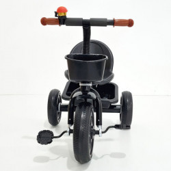 Tricikl Euro za decu sa mekim gumama - Crni - Img 3
