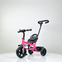 Tricikl Guralica Happybike model 448 - Gume od EVA pene - Roze - Img 2