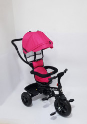 Tricikl za decu Model 01 sa rotirajućim sedištem - Pink - Img 6