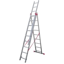 Trodelne merdevine 3x9 5,9m 3009 ( 42 )