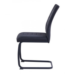 Trpezarijska stolica 1038 Crna/Crne metalne noge ( 775-521 ) - Img 5