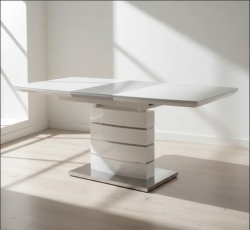 Trpezarijski sto Valerio MDF Cappuccino visoki sjaj 1400(1800)x800x750 mm