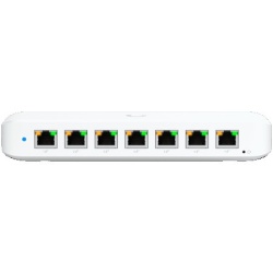 Ubiquiti usw-ultra-60w layer 2, 8-port gbe poe switch: 7x gbe poe+ output ports, gbe port with optional poe++ input ( usw-ultra-60w-eu )