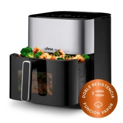 Ufesa phoenix/bezuljna/zapremina 6l/crna airfryer