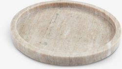 Ukrasni poslužavnik fi 25cm mermerni