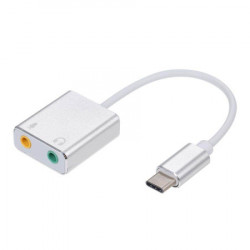 USB C Audio Adapter Sound Card Channel 7.1 CS ( 55-064 )