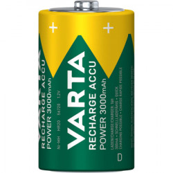 VARTA-56720B Tip D HR20 1,2V 3000mAh, Punjiva NiMH baterija PAK2 - Img 1