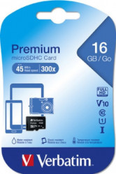 Verbatim 16GB MicroSDHC Class10 44010 ( MCV44010/Z ) - Img 1