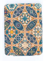 Viter ogledalce cork floral design ( L-855_11 )