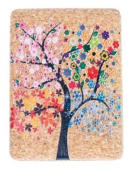 Viter ogledalce cork floral design ( L-855_2 )