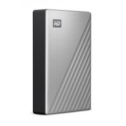 WD external HDD 4TB for mac, Type-C my passport ultra silver ( WDBPMV0040BSL-WESN )  - Img 4