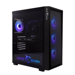 White Shark gcc 2401 warhead - 3 black  4 fans pc case-1