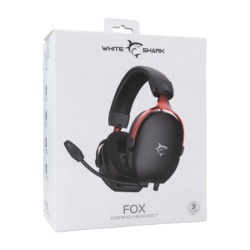White Shark GH 2445 FOX Black  Headset-5