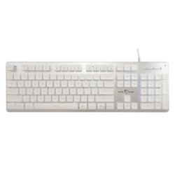 White Shark GK 003241 Tachi White  Keyboard - US-1