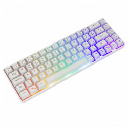 White Shark GK 2201 Ronin white keyboard - Img 4