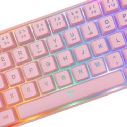 White Shark Ws Gk 2201 Ronin Pink  Keyboard - Us-5