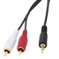 Wiretek audio 5m bananica - 2x cinc Kabl ( 14793 )