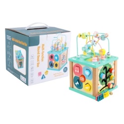 Wood toy igračka drvena didaktička edukativna igračka 5 u 1 ( 888037 )