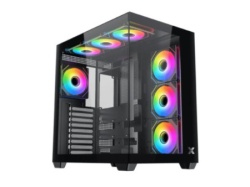 Xigmatek Aqua V Air Gaming/ATX/Micro ATX/Mini ITX/ARGB/bez napajanja/crna Kucište ( 25182 )