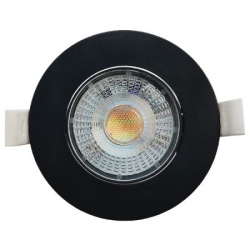 Xled  208493 3w-6.5w 3cct 3w-4.8w-6.5w/240lm-400lm-500lm,220-240v crni ugradni okrugli led panel cct 3 nivoa-2