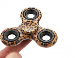 Xwave Spinner triangle leopard