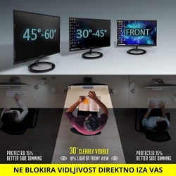 Zaštitna Folija za Ekran (Privacy Screen Filter) - 27 incha magnetna ( 112294 ) -3