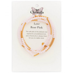 Ženska chrysalis ružičasta ljubav zlatna narukvica ( crwf0001gp-d ) - Img 4