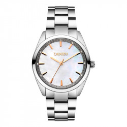 Ženski breeze finesse crystal beli srebrni modni ručni sat sa metalnim kaišem ( 612051.1 ) - Img 1