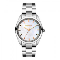 Ženski breeze finesse crystal beli srebrni modni ručni sat sa metalnim kaišem ( 612051.1 ) - Img 4